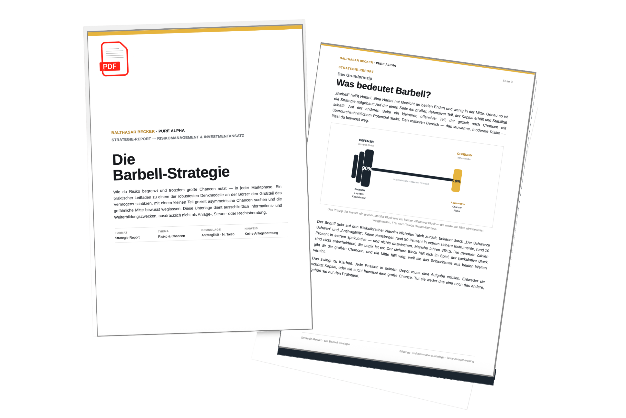 Strategie-Report: Die Barbell-Strategie